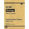 Gcse Biology Ocr 21st Century Practice Papers - Higher by Richards Parsons