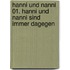 Hanni und Nanni 01. Hanni und Nanni sind immer dagegen