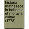 Historia Matheseos In Bohemia Et Moravia Cultae (1778) door Stanislao Wydra