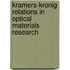 Kramers-Kronig Relations in Optical Materials Research