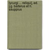 Lycurgi ... Reliqui], Ed. J.G. Baiterus Et H. Sauppius door Lycurgus