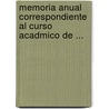 Memoria Anual Correspondiente Al Curso Acadmico de ... door Havana