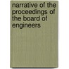 Narrative of the Proceedings of the Board of Engineers door William Gibbs McNeill