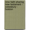 Nrsv Faith Sharing New Testament - Cokesbury - Holston door Zondervan
