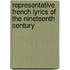 Representative French Lyrics of the Nineteenth Century