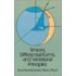 Tensors, Differential Forms And Variational Principles