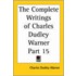 The Complete Writings Of Charles Dudley Warner Part 15