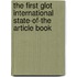 The First Glot International State-Of-The Article Book
