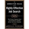 The Unwritten Rules of the Highly Effective Job Search by Orville Pierson