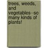 Trees, Weeds, and Vegetables--So Many Kinds of Plants!