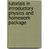 Tutorials In Introductory Physics And Homework Package