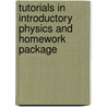 Tutorials In Introductory Physics And Homework Package by Peter Shaffer