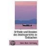 Urtheile Und Annalen Des Reichsgerichts In Civilsachen door Hans Blum Germany