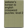 Webster's Korean To English Crossword Puzzles: Level 2 by Reference Icon Reference