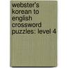 Webster's Korean To English Crossword Puzzles: Level 4 by Reference Icon Reference