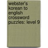 Webster's Korean To English Crossword Puzzles: Level 9 by Reference Icon Reference