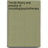 *Irm/Tb-Theory And Practice Of  Counsling/Psychotherapy door Corey