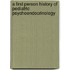 A First Person History of Pediatric Psychoendocrinology