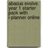 Abacus Evolve Year 1 Starter Pack With I-Planner Online