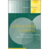 Advanced Systems Thinking In Engineering And Management by Derek K. Hitchins