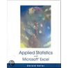 Applied Statistics (with Microsoft Excel ) [with Cdrom] by Gerald Keller
