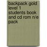 Backpack Gold Level 1 Students Book And Cd Rom N/E Pack door Mario Herrera