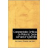 Commentatio Critica De Platonis Quae Feruntur Epistolis door Hermanus Thomas Karsten