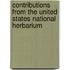 Contributions From The United States National Herbarium