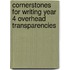 Cornerstones For Writing Year 4 Overhead Transparencies