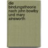 Die Bindungstheorie nach John Bowlby und Mary Ainsworth
