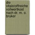 Die vitalstoffreiche Vollwertkost nach Dr. M. O. Bruker