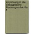 Einführung in die altägyptische Literaturgeschichte 1
