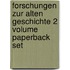 Forschungen Zur Alten Geschichte 2 Volume Paperback Set