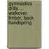 Gymnastics Drills ... Walkover, Limber, Back Handspring