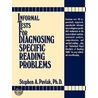 Informal Tests for Diagnosing Specific Reading Problems door Stephen A. Pavlak