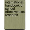 International Handbook of School Effectiveness Research by Charles Teddlie