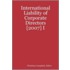 International Liability of Corporate Directors [2007] I