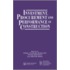 Investment, Procurement and Performance in Construction