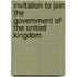 Invitation To Join The Government Of The United Kingdom