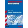 Kompakt-Wissen Hauptschule. Englisch   Themenwortschatz by Rainer Jacob