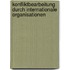 Konfliktbearbeitung durch internationale Organisationen