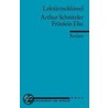 Lektüreschlüssel zu Arthur Schnitzler: Fräulein Else by Bertold Heizmann