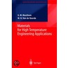 Materials for High Temperature Engineering Applications door Marcel H. Van de Voorde