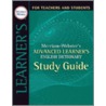 Merriam-Webster's Advanced Learner's English Dictionary by Merriam-Websters
