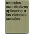 Metodos Cuantitativos Aplicados a Las Ciencias Sociales