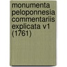 Monumenta Peloponnesia Commentariis Explicata V1 (1761) door Paolo Maria Paciaudi