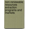 Non-Renewable Resources Extraction Programs and Markets door Hartwick