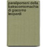 Paralipomeni Della Batracomiomachia Di Giacomo Leopardi