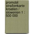 Promobil Straßenkarte Kroatien / Slowenien 1 : 500 000