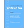 Selected Statistical Papers Of Sir David Cox, Volume Ii door David Cox